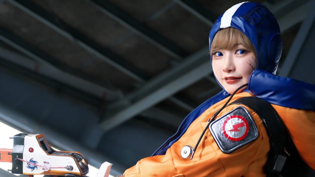 Kipi_84 cosplaying as Wattson (Image via <a href="https://x.com/kipi_84/status/2009185011183047087" target="_blank" rel="noreferrer noopener">kipi_84 on X</a>)