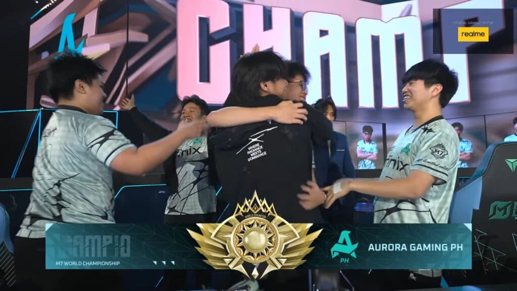 Just like that, Aurora Gaming PH wins the series 4-0. (Image via MOONTON Games)