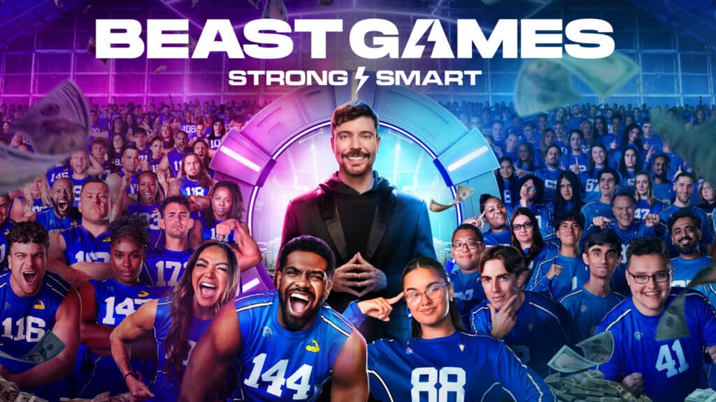 Beast Games Season 2 graphic (Image via Prime Video | MrBeast)