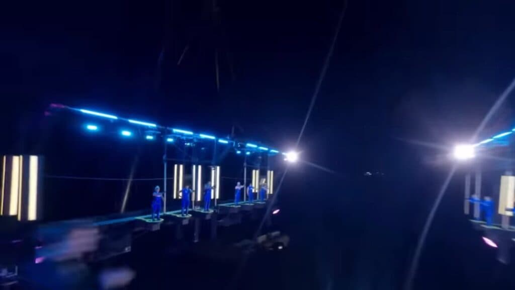 The strength challenge in Beast Games Season 2 Episode 6 (Image via Prime Video | MrBeast)