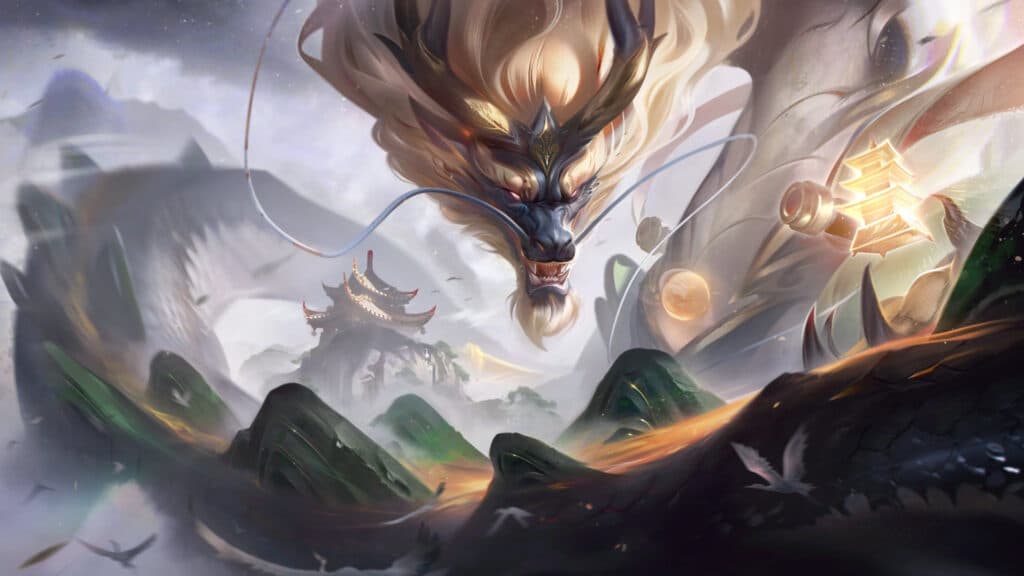 Divine Architect Porcelain Aurelion Sol splash art (Image by Riot Games)