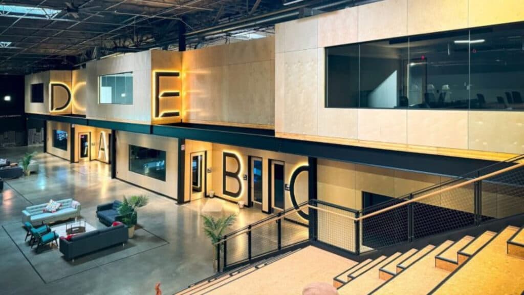 The Riot Games Remote Broadcast Center in Seattle, Washington (Image via 1,000 Dreams Fund)