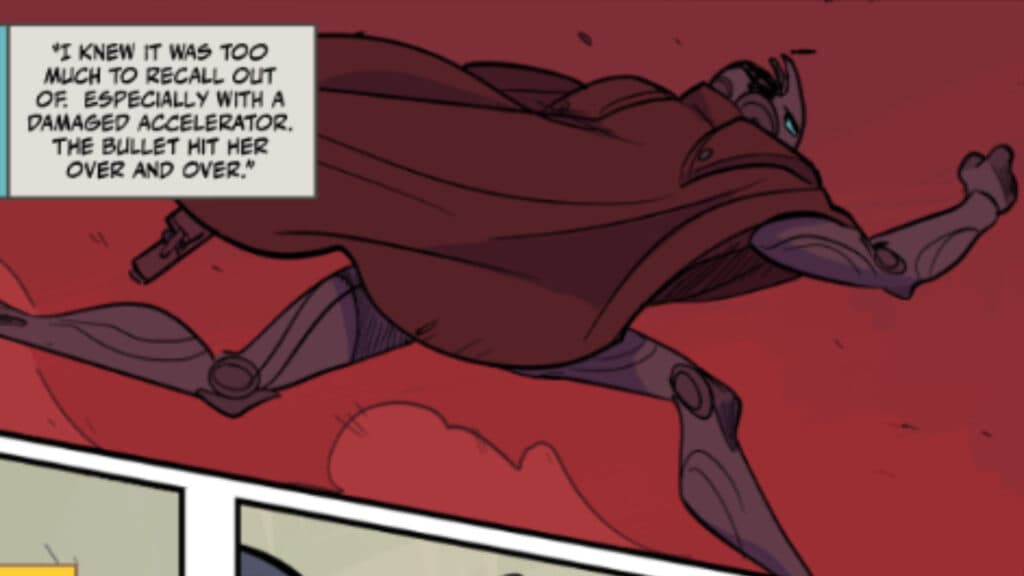 Kace flees the scene (Image via Blizzard Entertainment)