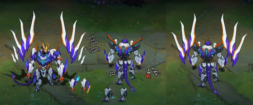 Aegis Frame Galio in-game (Image by Riot Games)