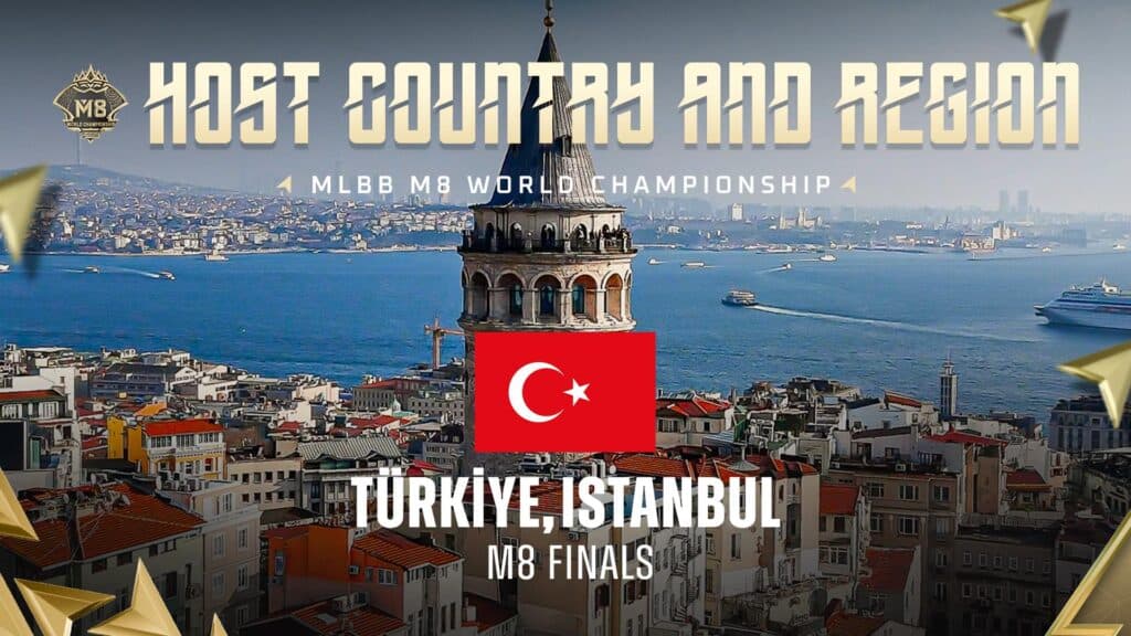 The M8 Finals will be held in Istanbul, Turkey (Image via MOONTON Games)
