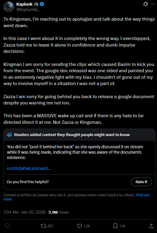 Kaplunk's post (Image via Kaplunkk_ on X)