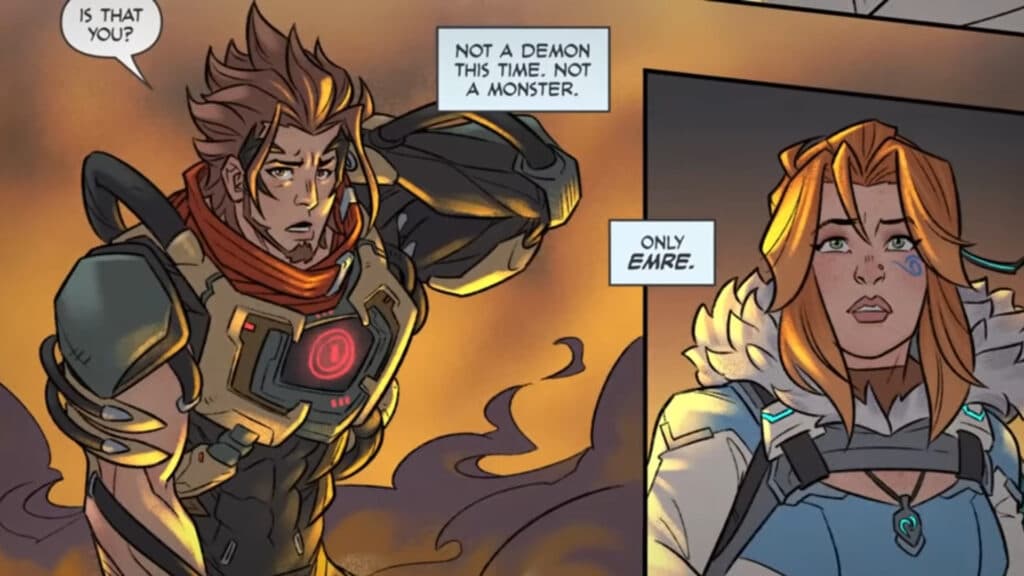 Emre recognizes Freja (Image via Blizzard Entertainment)