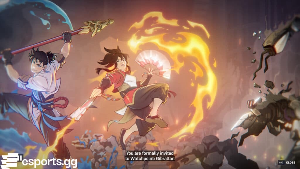 Anran in the Overwatch 2 short story: The Invitation (Screenshot via esports.gg)