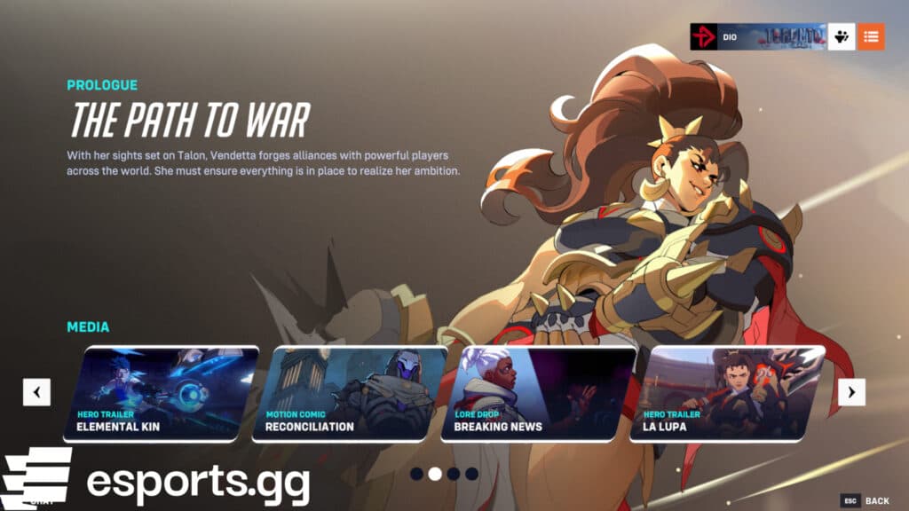 Previous Overwatch 2 content pieces (Screenshot via esports.gg)