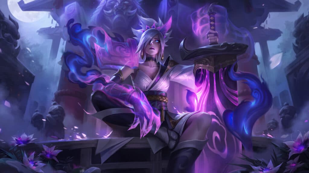 Spirit Blossom Riven (Image via Riot Games)
