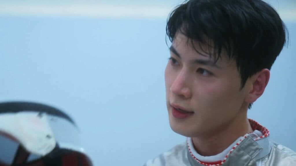 After a swordplay training (Image via Netflix)