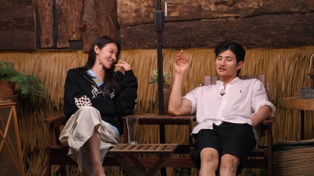 Choi Mina Sue and Lee Sung-hun (Image via Netflix)