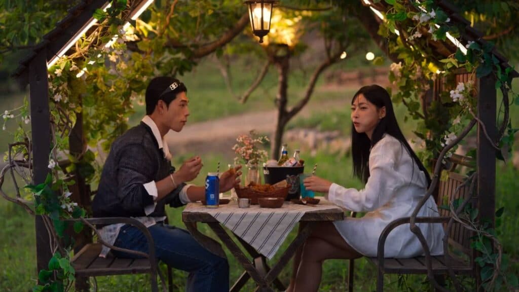 Song Seung-il and Kim Min-gee (Image via Netflix)
