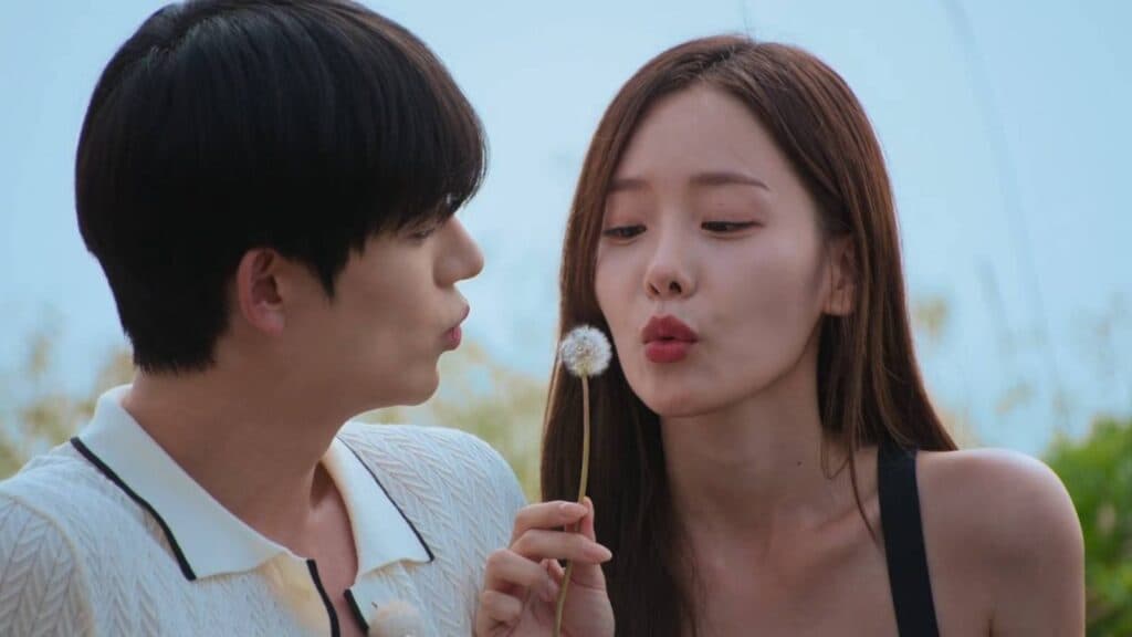 They certainly won the cutest couple award, but both weren’t too interested in “the hottest” part (Image via Netflix)