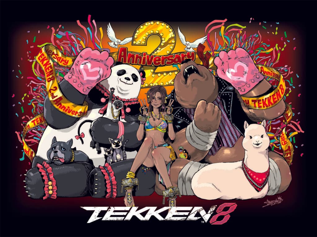 TEKKEN 8 2nd anniversary poster (Image via Bandai Namco)