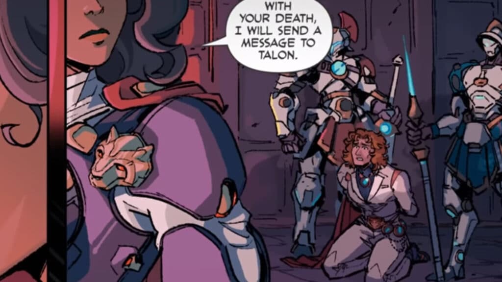 Vendetta's message to Talon (Image via Blizzard Entertainment)