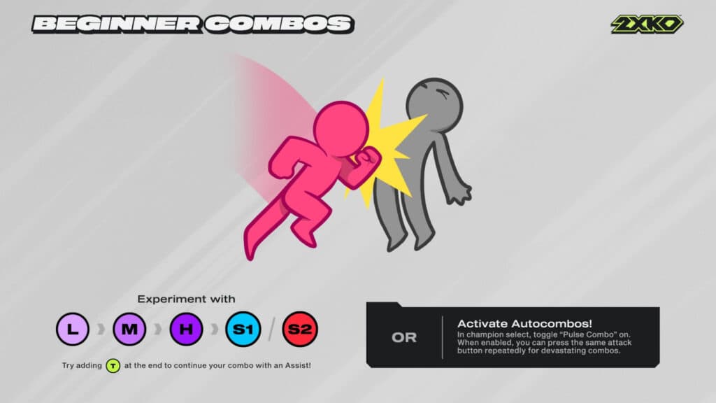 Beginner combos (Image by Riot Games)