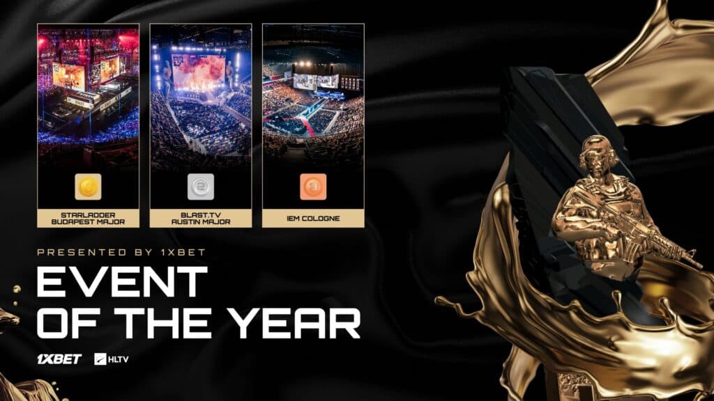 The Major in Budapest is the event of the year (Image via HLTV)