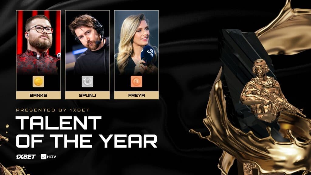 BanKs is the talent of the year (Image via HLTV)