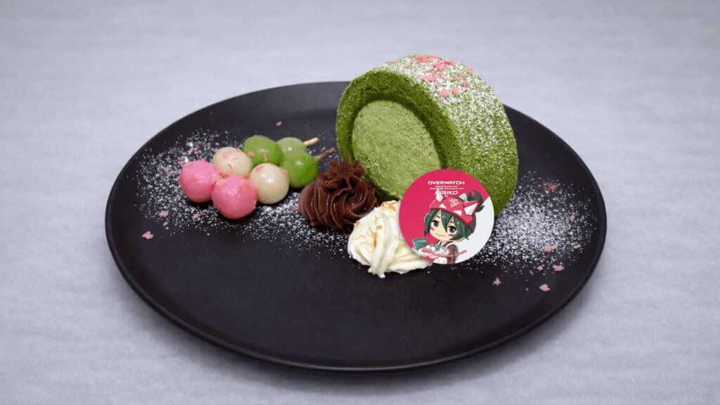 Kiriko's menu item (Image via Blizzard Entertainment | eSPORTS CAFE AIM | DiCE)