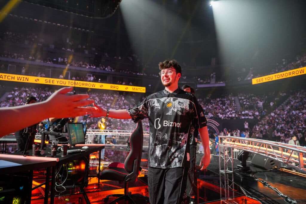 RRQ Ewok in the VCT Pacific Stage 2 finals (Photo via Riot Games)