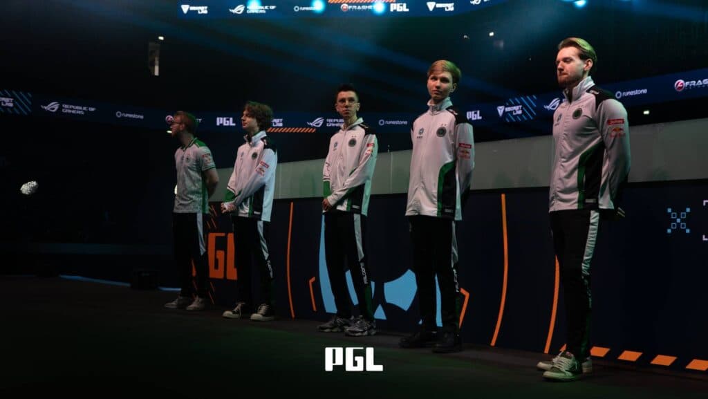 CS2 Team Falcons at PGL Cluj-Napoca 2026 (Image via PGL)