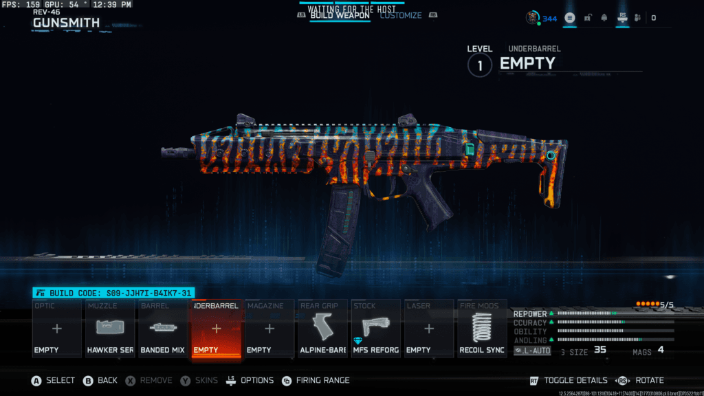 The REV-46 loadout in Black Ops 7. Screenshot by esports.gg