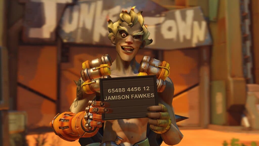 Junkrat in Overwatch 2 (Image via Blizzard Entertainment)