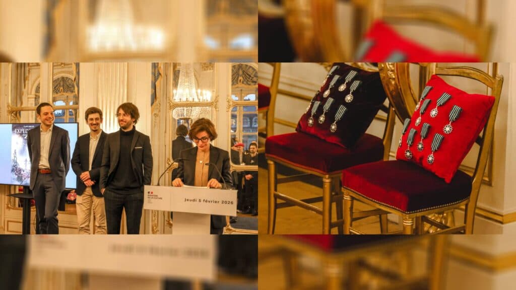 Medals given to Expedition 33 developers (Images via Sandfall Interactive)