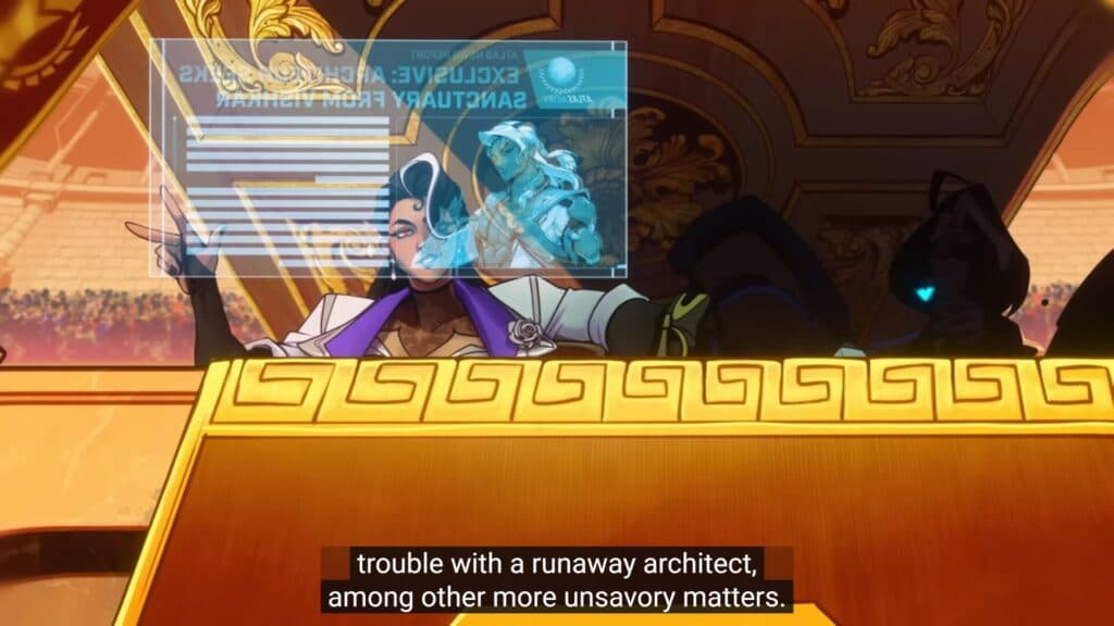 Lifeweaver mention in the new Overwatch 2 short story (Image via Blizzard Entertainment)