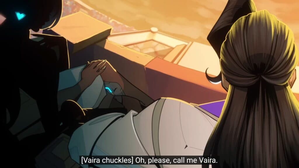 Vaira Singhania, also known as Domina, in Overwatch 2 (Image via Blizzard Entertainment)