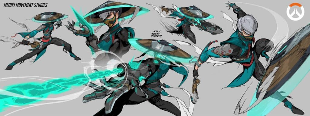 Mizuki has Mortal Kombat vibes (Image via Blizzard Entertainment)