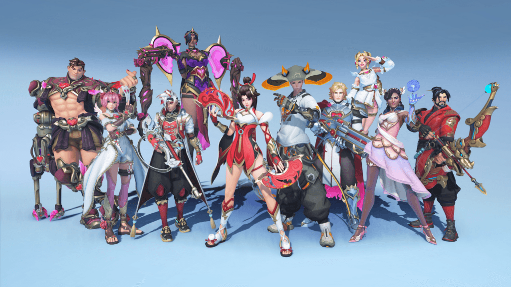 Preview of the skins (Image via Blizzard Entertainment)