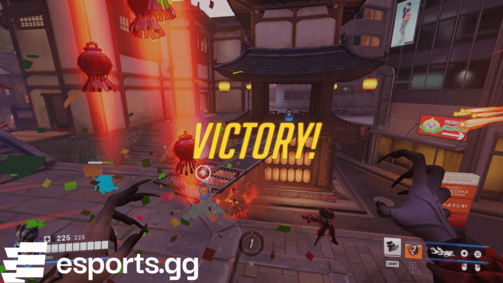 Roadhog's Catch-A-Mari mode in Overwatch (Screenshot via esports.gg)