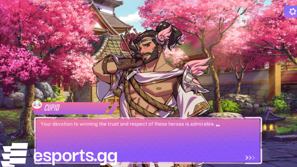 Hanzo commends your efforts (Screenshot via esports.gg)