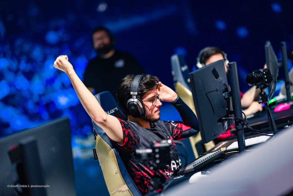 R6 FaZe in the arena during the Six Invitational 2026 Finals (Image via Ubisoft | Adela Sznajder)