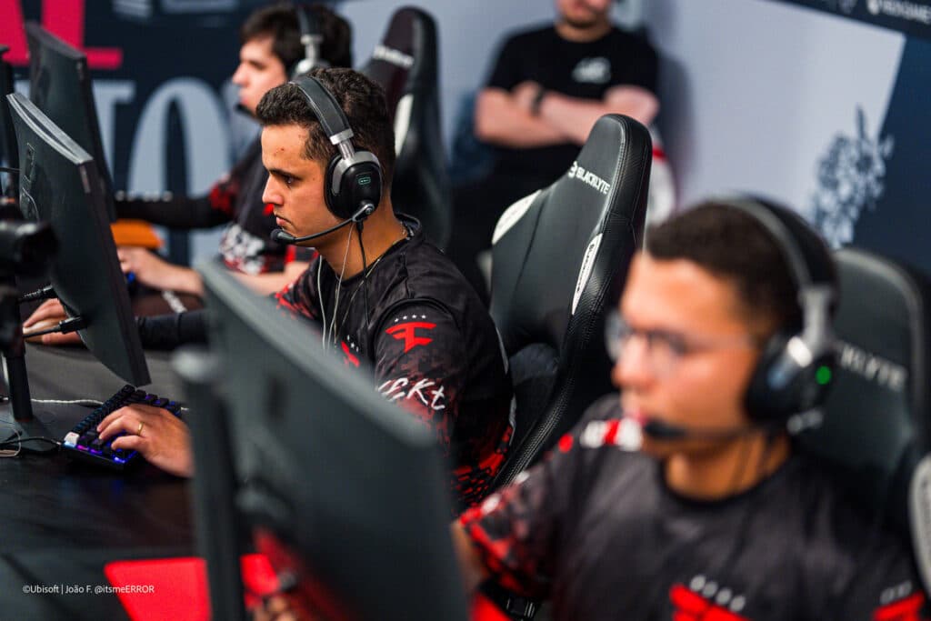 R6 FaZe during the Playoffs at Six Invitational 2026 (Image via Ubisoft | Joao Ferreira)