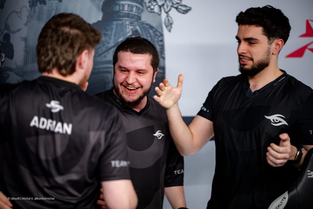 R6 Team Secret during the Playoffs at Six Invitational 2026 (Image via Ubisoft | Michal Konkol)