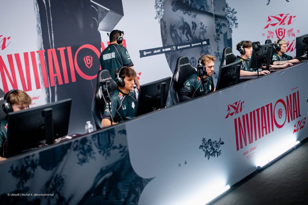 Rainbow Six Siege G2 Esports during the Six Invitational 2026 Groups (Image via Ubisoft | Michal Konkol)
