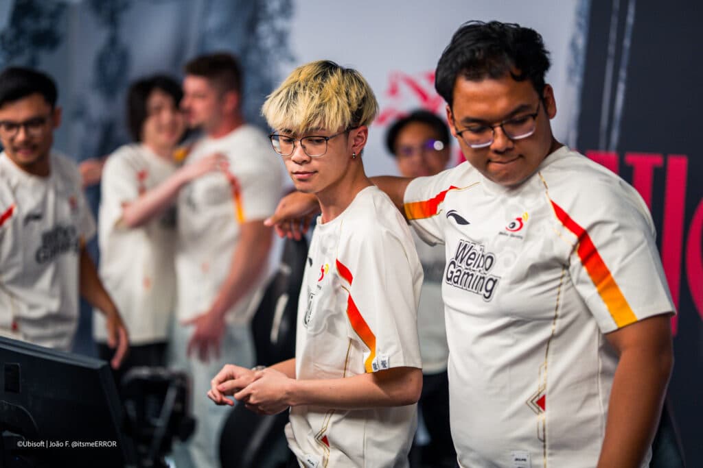 R6 Weibo Gaming at the Six Invitational 2026 Groups (Image via Ubisoft | Joao Ferreira)