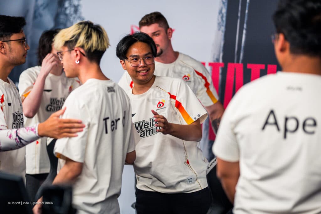 Weibo Gaming at Six Invitational 2026, groups (Image via Ubisoft | Joao Ferreira)