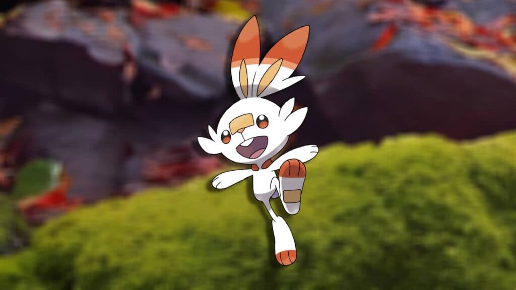 Scorbunny, the Fire-type Rabbit Pokémon (Image via esports.gg)