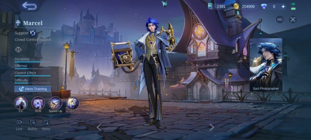 Marcel in MLBB (Screenshot via esports.gg)