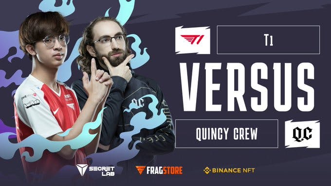 T1 now guaranteed at least top 3 at the AniMajor after beating Quincy Crew cover image