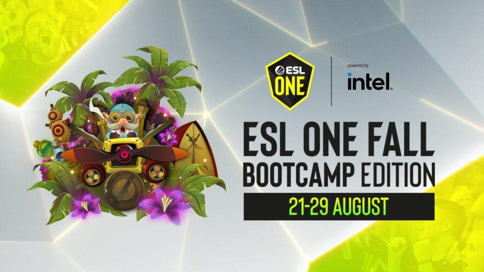 The 12 teams facing off at ESL One Fall 2021 Bootcamp Edition cover image