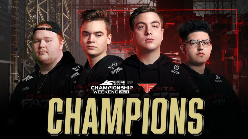 Atlanta FaZe Defeat Toronto Ultra To Be Crowned CDL 2021 Champions cover image