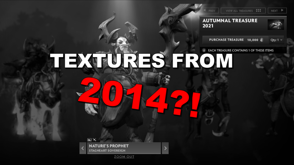 Are the Dota Plus Seasonal Treasure Sets Recycled 2014 Content? cover image