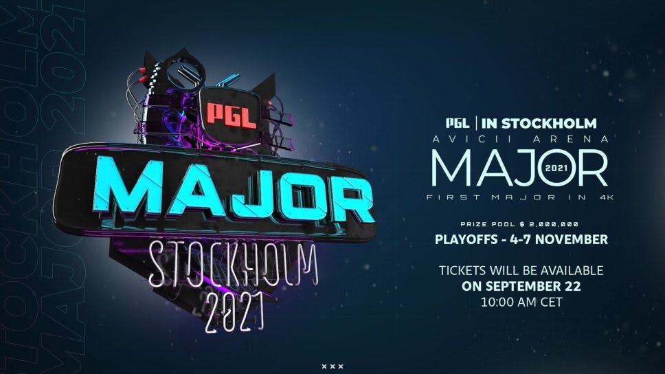 PGL Major Stockholm confirmed with live Audience at the Avicii Arena cover image