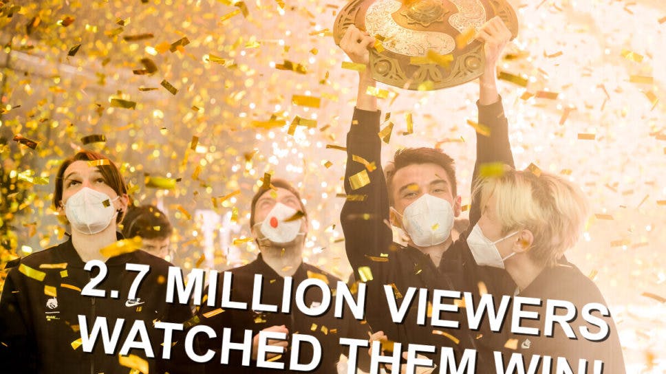 TI10 Viewership Breaks Records with 2.7 million peak viewers cover image