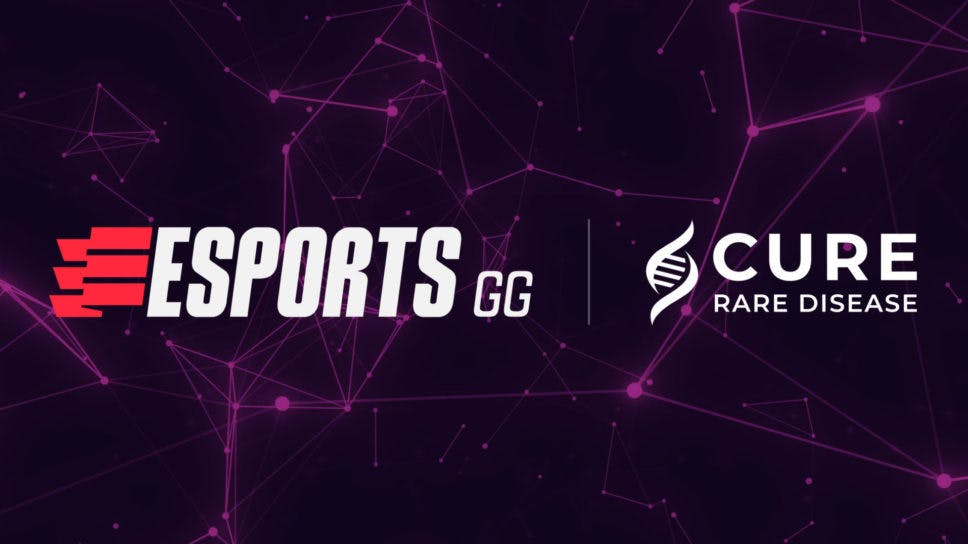 Esports.gg fecha parceria com Cure Rare Disease cover image